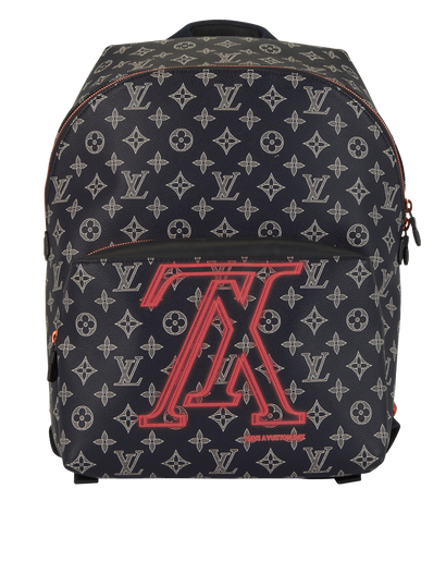 Apollo Upside Down Ink Backpack, &pound;1,700, Handbags, Blue, Canvas, Front view